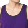 Fruit of The Loom Men’s Eversoft Cotton Sleeveless T Shirts, Breathable & Moisture Wicking with Odor Control, Sizes S-4X(Tank – 2 Pack – Purple)