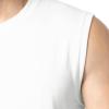 Fruit of The Loom Men’s Eversoft Cotton Sleeveless T Shirts, Breathable & Moisture Wicking with Odor Control, Sizes S-4X(White)