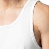 Fruit of The Loom Men’s Eversoft Cotton Sleeveless T Shirts, Breathable & Moisture Wicking with Odor Control, Sizes S-4X(White Ice)