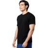 Fruit of The Loom Men’s Eversoft Cotton T Shirts, Breathable & Moisture Wicking with Odor Control, Sizes S-4x(2 Pack Black)