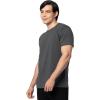Fruit of The Loom Men’s Eversoft Cotton T Shirts, Breathable & Moisture Wicking with Odor Control, Sizes S-4x(2 Pack Black Heather)
