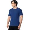 Fruit of The Loom Men’s Eversoft Cotton T Shirts, Breathable & Moisture Wicking with Odor Control, Sizes S-4x(2 Pack Blue)