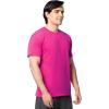 Fruit of The Loom Men’s Eversoft Cotton T Shirts, Breathable & Moisture Wicking with Odor Control, Sizes S-4x(2 Pack Cyber Pink)