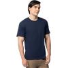 Fruit of The Loom Men’s Eversoft Cotton T Shirts, Breathable & Moisture Wicking with Odor Control, Sizes S-4x(2 Pack Navy)