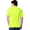 Fruit of The Loom Men’s Eversoft Cotton T Shirts, Breathable & Moisture Wicking with Odor Control, Sizes S-4x(2 Pack Safety Green)