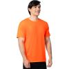 Fruit of The Loom Men’s Eversoft Cotton T Shirts, Breathable & Moisture Wicking with Odor Control, Sizes S-4x(2 Pack Safety Orange)