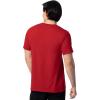Fruit of The Loom Men’s Eversoft Cotton T Shirts, Breathable & Moisture Wicking with Odor Control, Sizes S-4x(2 Pack True Red)