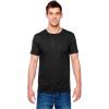 Fruit of The Loom Men’s Eversoft Cotton T Shirts, Breathable & Moisture Wicking with Odor Control, Sizes S-4x(Crew – 12 Pack – Black)