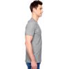 Fruit of The Loom Men’s Eversoft Cotton T Shirts, Breathable & Moisture Wicking with Odor Control, Sizes S-4x(Crew – 12 Pack – Grey Heather)