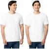 Fruit of The Loom Men’s Eversoft Cotton T Shirts, Breathable & Moisture Wicking with Odor Control, Sizes S-4x(2 Pack White)