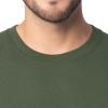 Fruit of The Loom Men’s Eversoft Cotton Long Sleeve T Shirts, Breathable & Moisture Wicking with Odor Control(Long Sleeve – Military Green)
