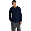 Fruit of The Loom Men’s Eversoft Cotton Long Sleeve T Shirts, Breathable & Moisture Wicking with Odor Control(Long Sleeve – Navy)