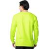 Fruit of The Loom Men’s Eversoft Cotton Long Sleeve T Shirts, Breathable & Moisture Wicking with Odor Control(Long Sleeve – Safety Green)