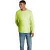 Fruit of The Loom Men’s Eversoft Cotton Long Sleeve T Shirts, Breathable & Moisture Wicking with Odor Control(Long Sleeve – Safety Green)