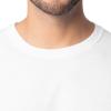 Fruit of The Loom Men’s Eversoft Cotton Long Sleeve T Shirts, Breathable & Moisture Wicking with Odor Control(Long Sleeve – White Ice)