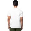 Fruit of The Loom Men’s Short Sleeve Henley T-Shirt(White)