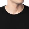 Fruit of the Loom Men’s Eversoft Cotton Short Sleeve Pocket T-Shirts, Breathable & Tag Free, 2-Pack(2 Pack – Black)
