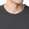 Fruit of the Loom Men’s Eversoft Cotton Short Sleeve Pocket T-Shirts, Breathable & Tag Free, 2-Pack(2 Pack – Black Heather)