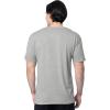 Fruit of the Loom Men’s Eversoft Cotton Short Sleeve Pocket T-Shirts, Breathable & Tag Free, 2-Pack(2 Pack – Grey Heather)