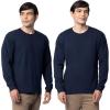 Fruit of The Loom Men’s Eversoft Cotton Long Sleeve T Shirts, Breathable & Moisture Wicking with Odor Control(Long Sleeve – Navy)