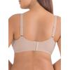 Fruit of The Loom Women’s Cotton Soft Cup Bra – Wire-Free with Seamed Design for Extra Support(Sand)