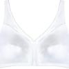 Fruit of The Loom Women’s Cotton Soft Cup Bra – Wire-Free with Seamed Design for Extra Support(White)
