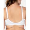 Fruit of The Loom Women’s Cotton Soft Cup Bra – Wire-Free with Seamed Design for Extra Support(White 86ck/ Sand)