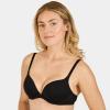 Fruit of the Loom Women’s Everyday Cotton Push-up Bra(Black Hue)