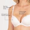 Fruit of the Loom Women’s Everyday Cotton Push-up Bra(Black/Sand/White)