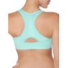Fruit of the Loom Women’s Front Close Builtup Sports Bra(Mint Chip/White)