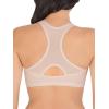Fruit of the Loom Women’s Front Close Builtup Sports Bra(Sand/Black Hue)
