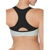 Fruit of the Loom Women’s Front Close Builtup Sports Bra(White With Grey/Black With Grey)