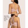 Maternity & Nursing Bra for Breastfeeding & Pregnancy, Wireless Support, Seamless Comfort(Rose Shadow)