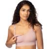 Maternity & Nursing Bra for Breastfeeding & Pregnancy, Wireless Support, Seamless Comfort(Rose Shadow)