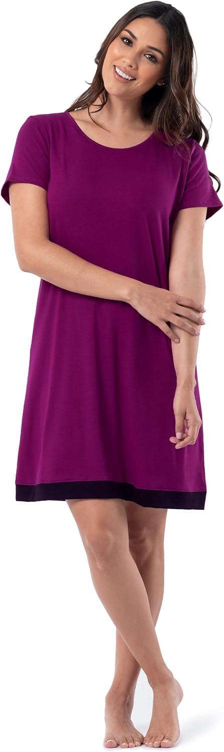 image:imageFruit of the Loom Womens Super Soft and Breathable Sleep ShirtBerry