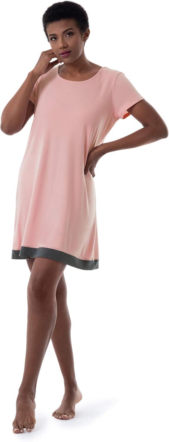 image:imageFruit of the Loom Womens Super Soft and Breathable Sleep ShirtSoft Pink