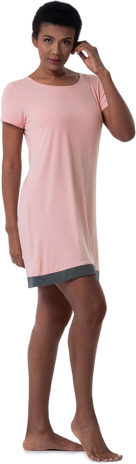 image:imageFruit of the Loom Womens Super Soft and Breathable Sleep ShirtSoft Pink