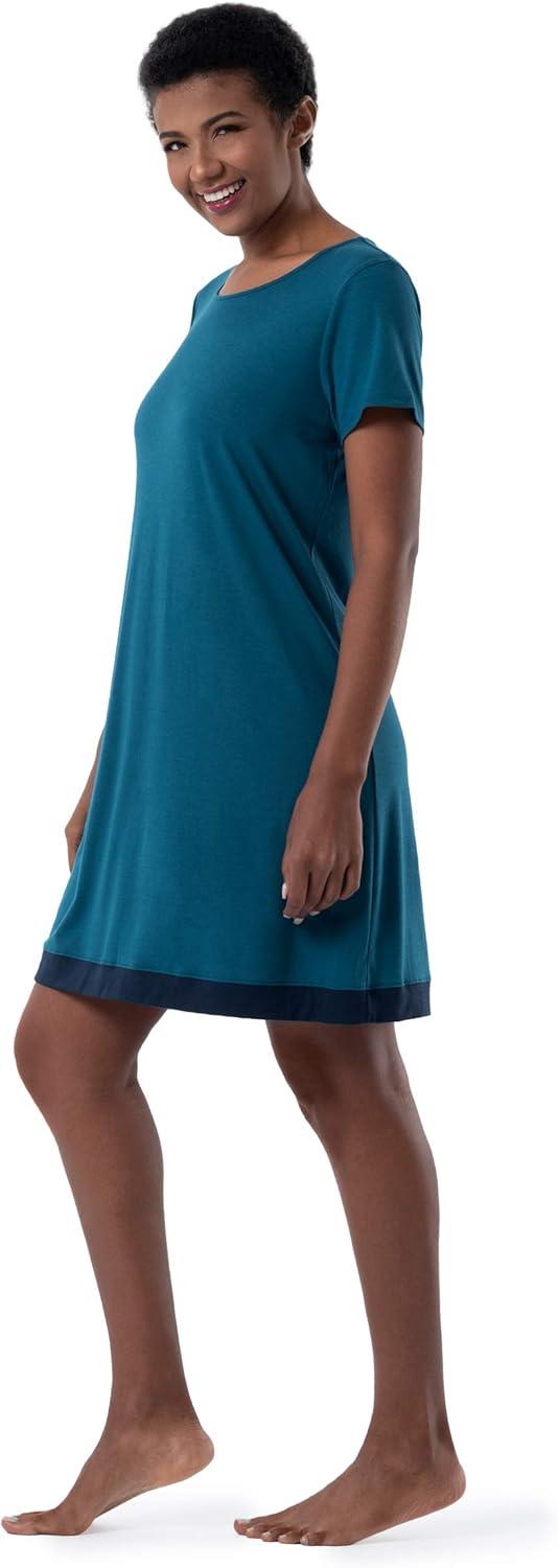 image:imageFruit of the Loom Womens Super Soft and Breathable Sleep ShirtTurquoise