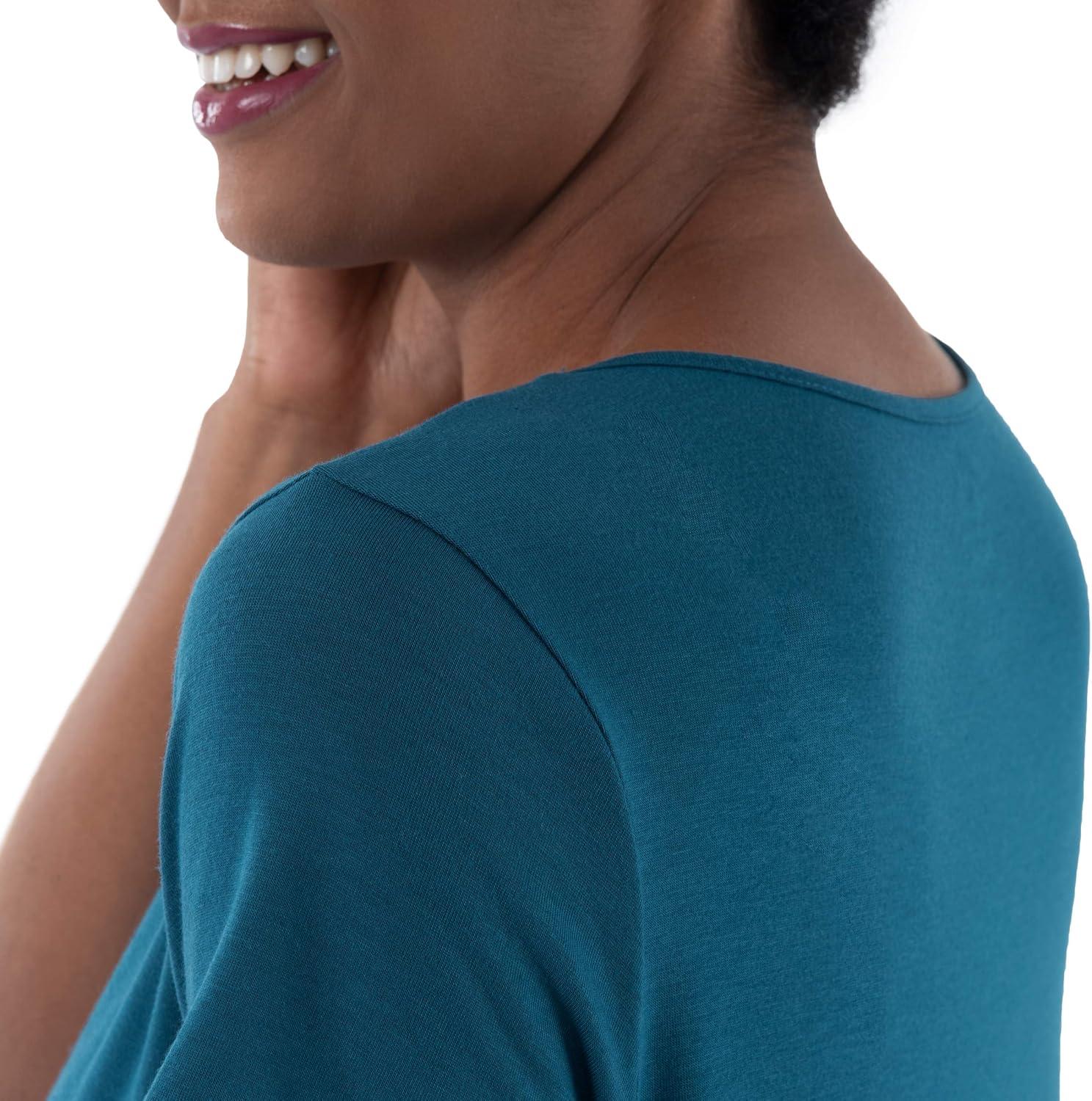 image:imageFruit of the Loom Womens Super Soft and Breathable Sleep ShirtTurquoise