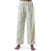 Fruit of the Loom Women’s Long Sleeve Tee and Pant 2 Piece Sleep Set(Grey Camo)