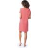 Fruit of the Loom Women’s Super Soft and Breathable Sleep Shirt(Desert Rose)