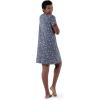Fruit of the Loom Women’s Super Soft and Breathable Sleep Shirt(Floral)