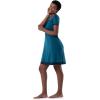 Fruit of the Loom Women’s Super Soft and Breathable Sleep Shirt(Turquoise)