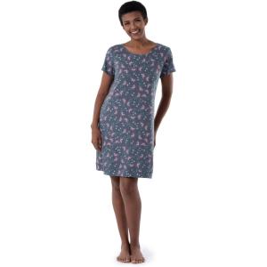 Fruit of the Loom Women’s Super Soft and Breathable Sleep Shirt(Floral)