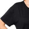 Fruit of The Loom Women’s Short Sleeve Boyfriend T-Shirt, 2 Pack(Black/Black)