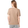 Fruit of The Loom Women’s Short Sleeve Boyfriend T-Shirt, 2 Pack(Black/Stucco)