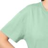 Fruit of The Loom Women’s Short Sleeve Boyfriend T-Shirt, 2 Pack(Green/White)
