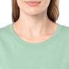 Fruit of The Loom Women’s Short Sleeve Boyfriend T-Shirt, 2 Pack(Green/White)