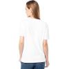 Fruit of The Loom Women’s Short Sleeve Boyfriend T-Shirt, 2 Pack(White/White)