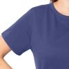 Fruit of The Loom Women’s Short Sleeve Crew Neck T-Shirt, 2 Pack(Cobalt/Grey Heather)